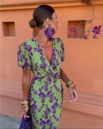 Laurine | Robe d'été Élégante et Fluide pour Femmes en Tissu Léger