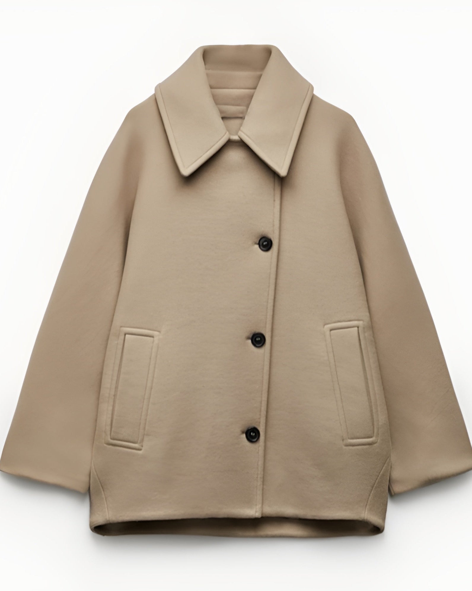 Lila | Manteau Tailleur Oversize Élégant pour Femmes avec Double Boutonnage