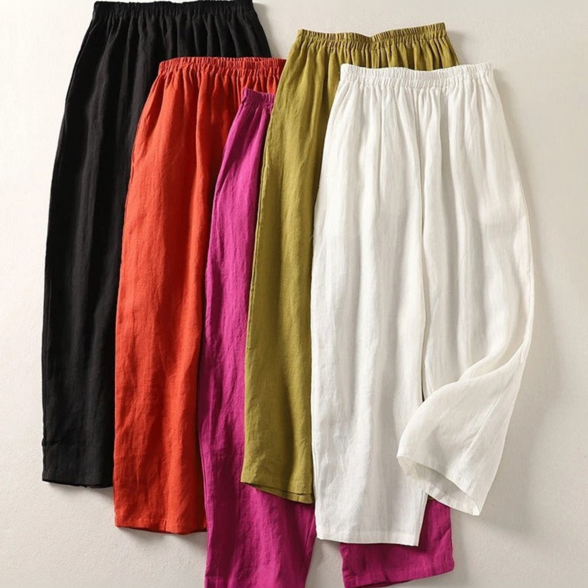 Ophélie | Pantalon Décontracté en Lin Respirant pour Femmes